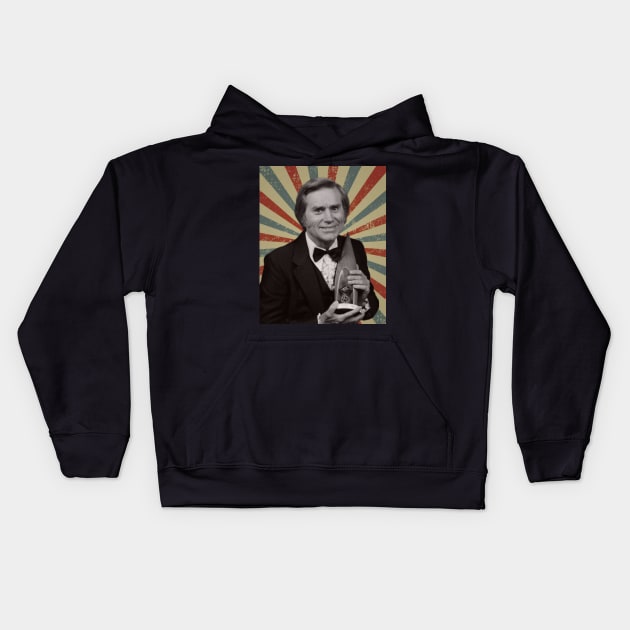 George Jones Kids Hoodie by LivingCapital 